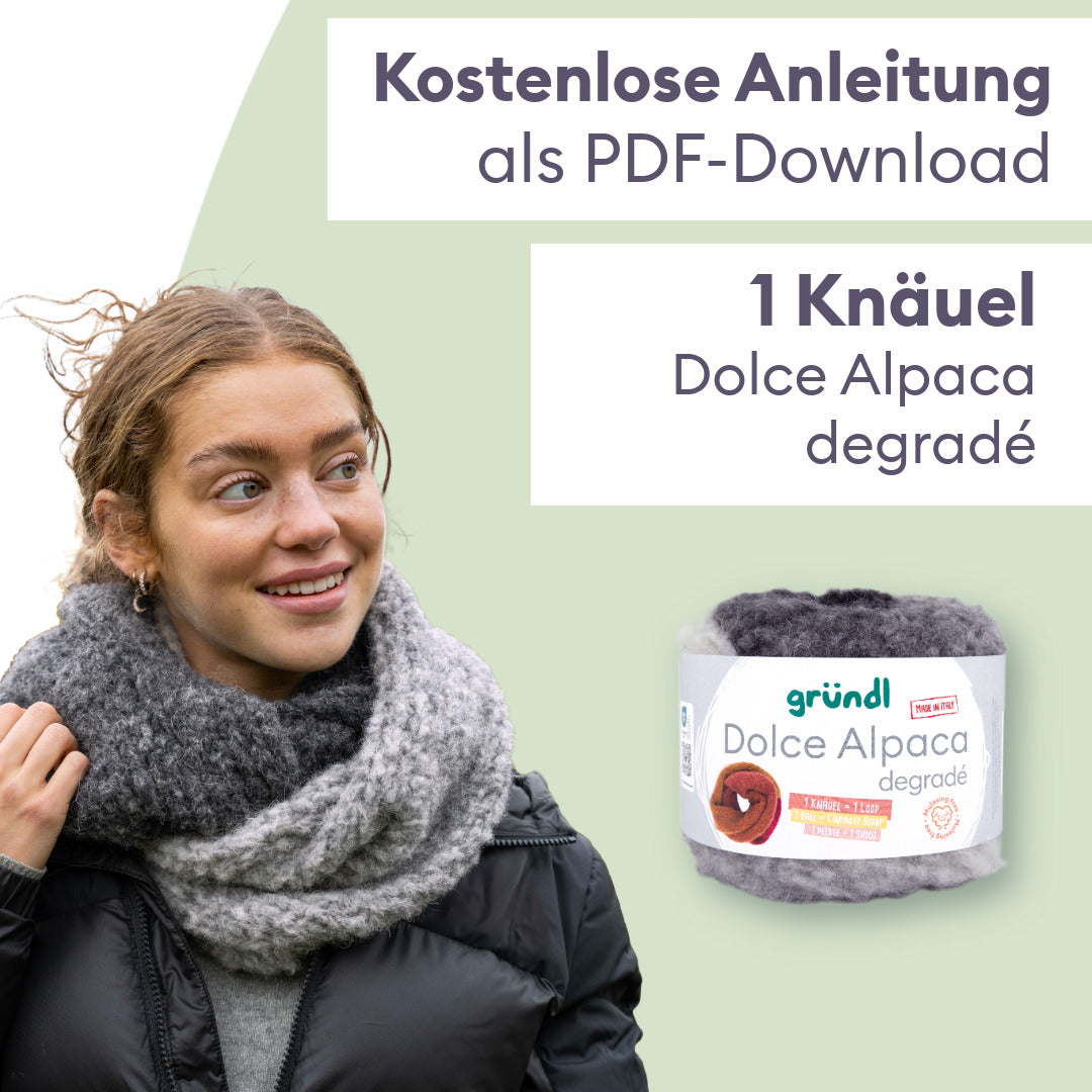 Strickset Loop aus Alpaka