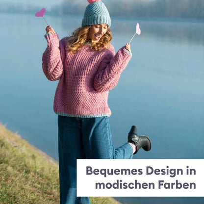 Strickset Sylt-Pullover mit Reliefmuster