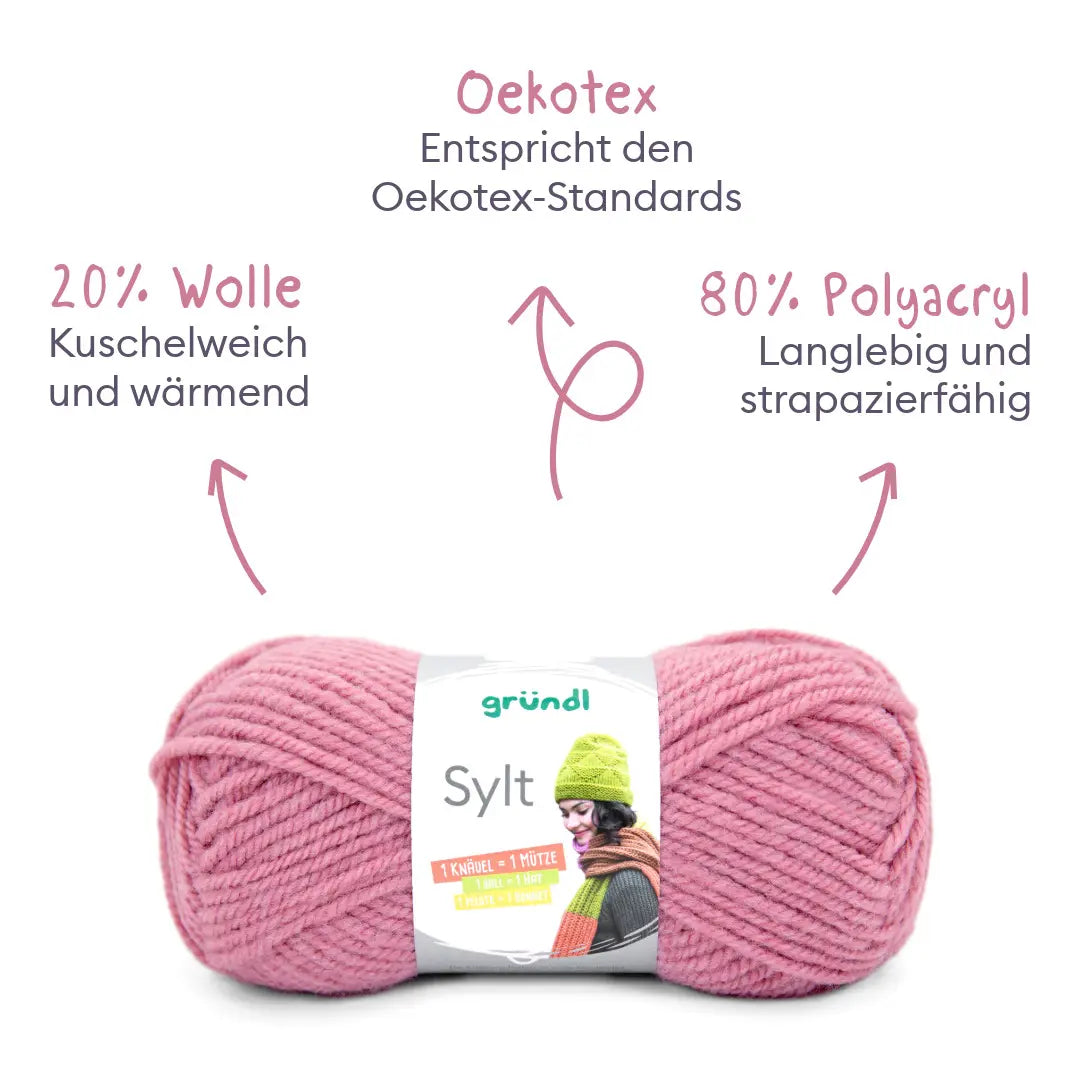 Strickset Sylt-Pullover mit Reliefmuster