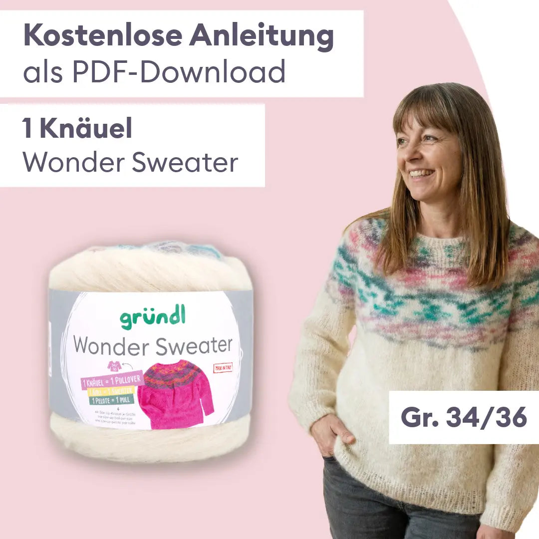Kit de tricot Wonder Sweater