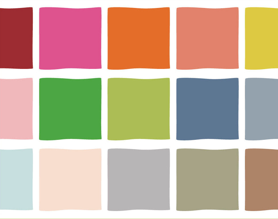 Les couleurs tendance du printemps-été 2023