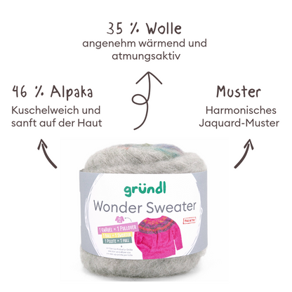 Knitting kit Wonder Sweater