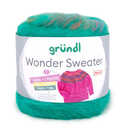 Strickset Dreieckstuch Falina aus Gründl Wonder Sweater