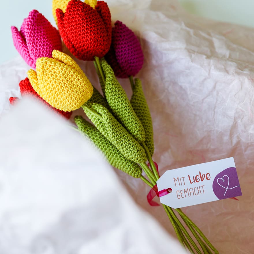 Tulpen selber häkeln