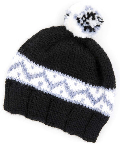 Anleitung Jacke und Mütze mit Einstrickmuster