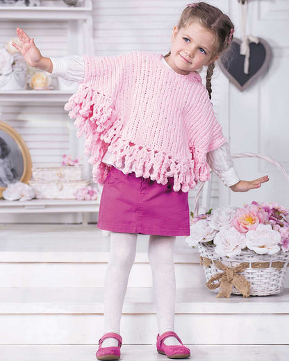 Anleitung Poncho für Kinder