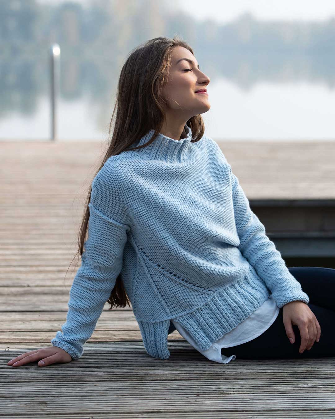 Anleitung Pulli mit Außennähten