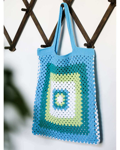 Anleitung Einkaufstasche Granny Square