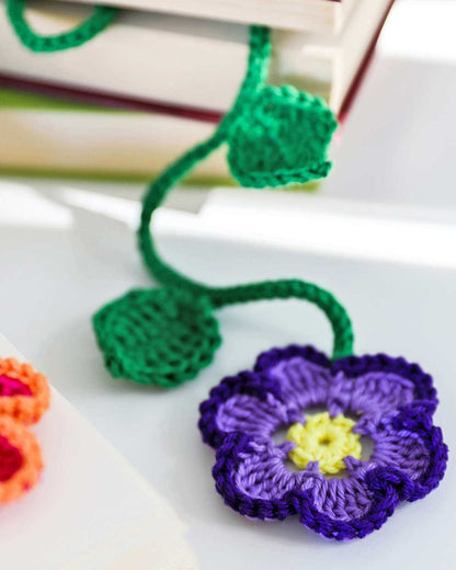 Anleitung Lesezeichen Blume