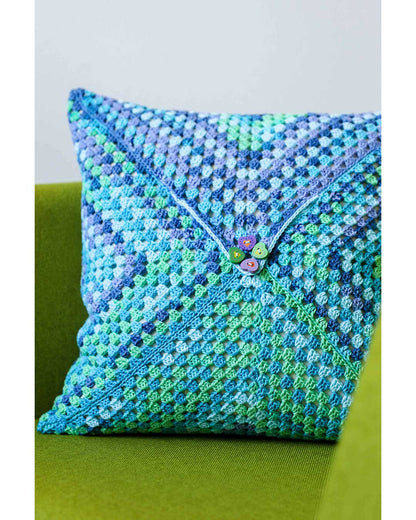 Anleitung Granny Square Kissen