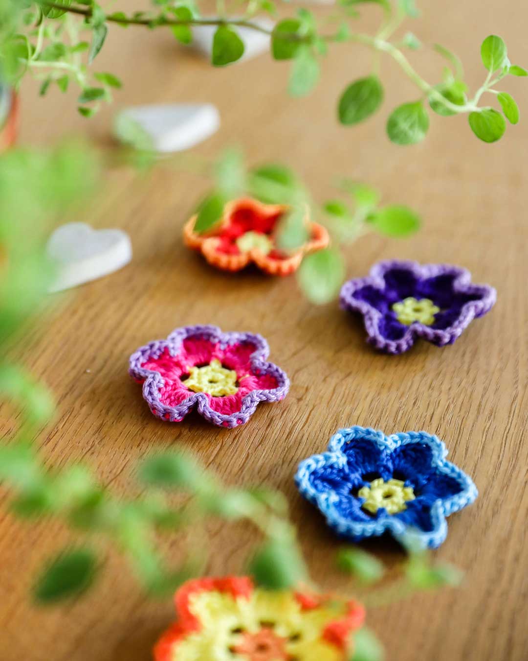Anleitung Häkelblumen