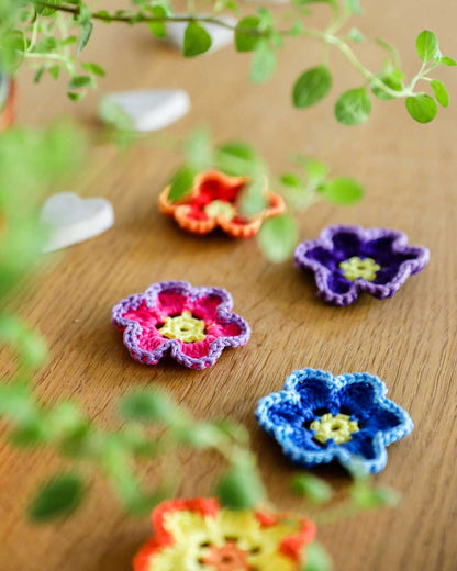 Anleitung Häkelblumen