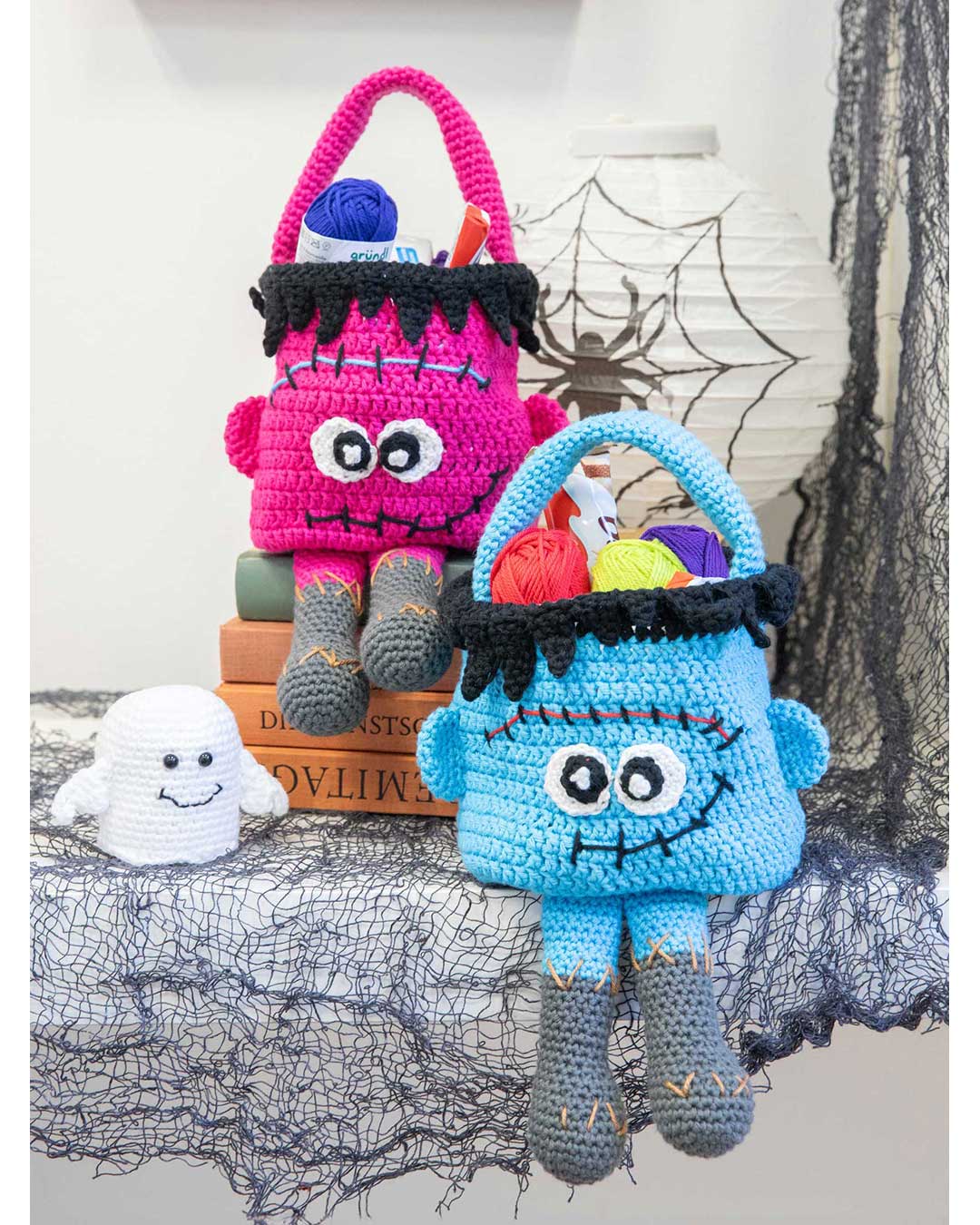 Crochet Pattern Candy Bag Monster Franky