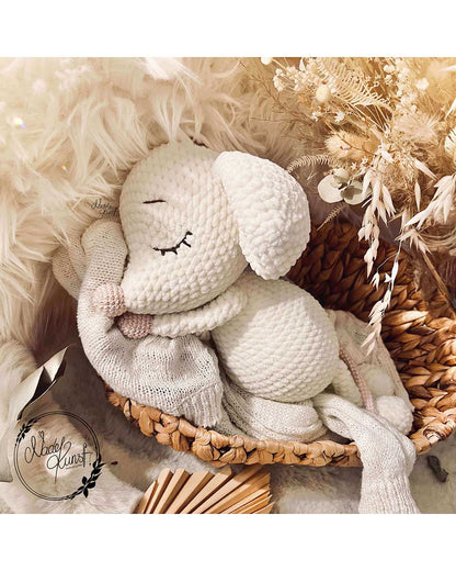 Anleitung Amigurumi Maus Milly aus Chenillegarn