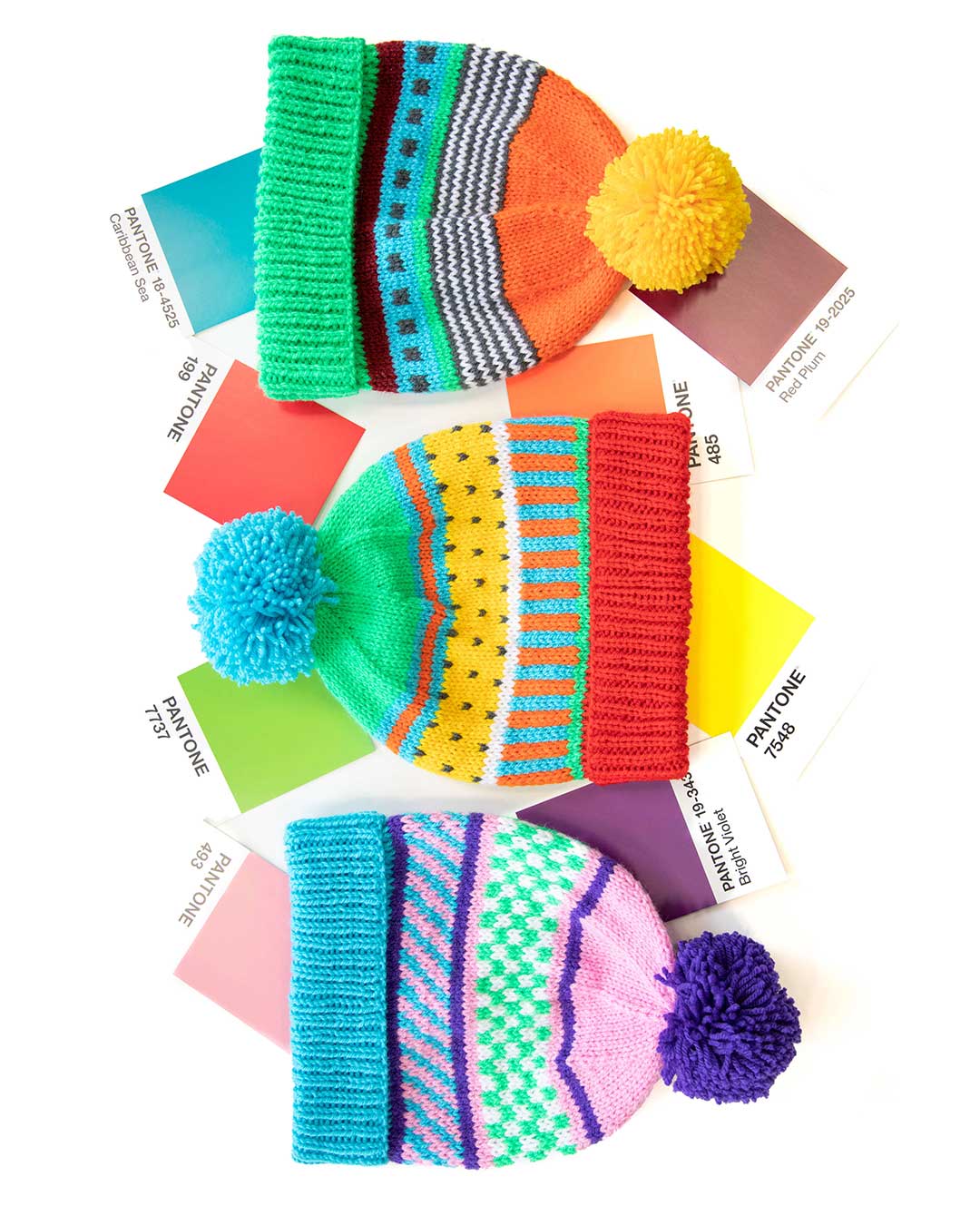 Anleitung Bunte Mütze
