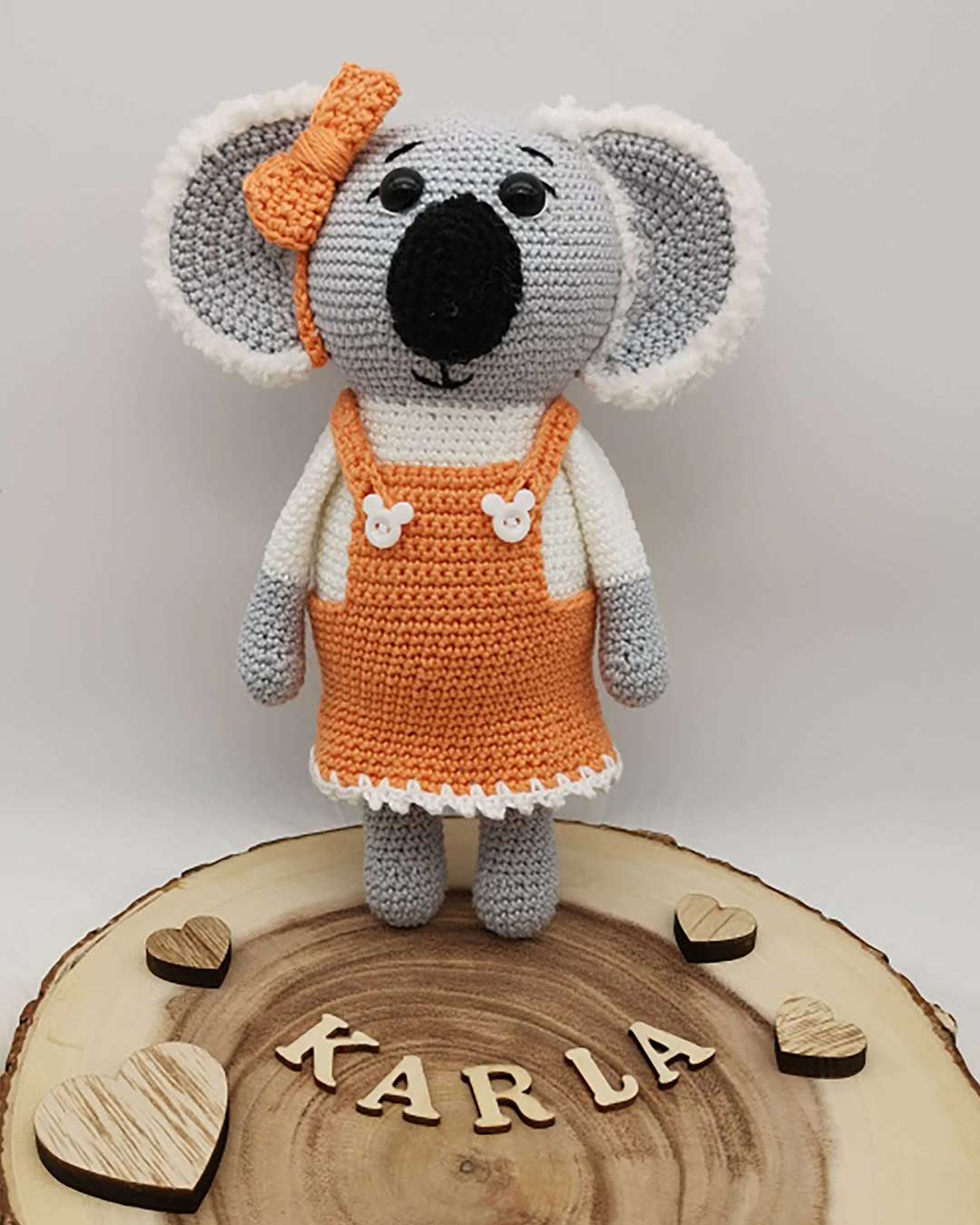Amigurumi koala couple Kurt and Karla