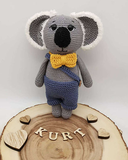 Amigurumi koala couple Kurt and Karla