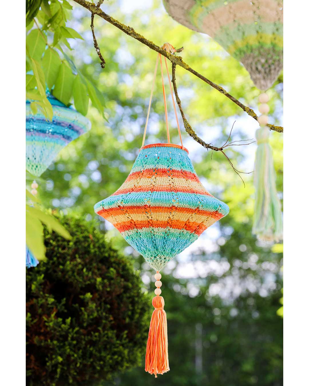 Anleitung Lampion gestrickt