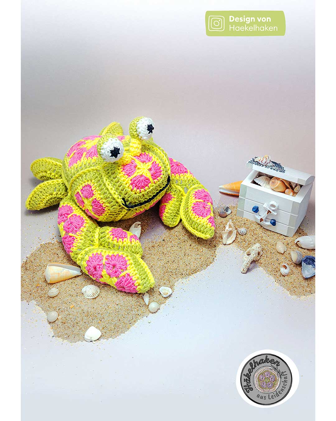 Anleitung Amigurumi Karl die Krabbe