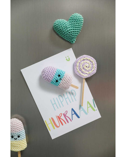 Ice cream, lollipops and heart
