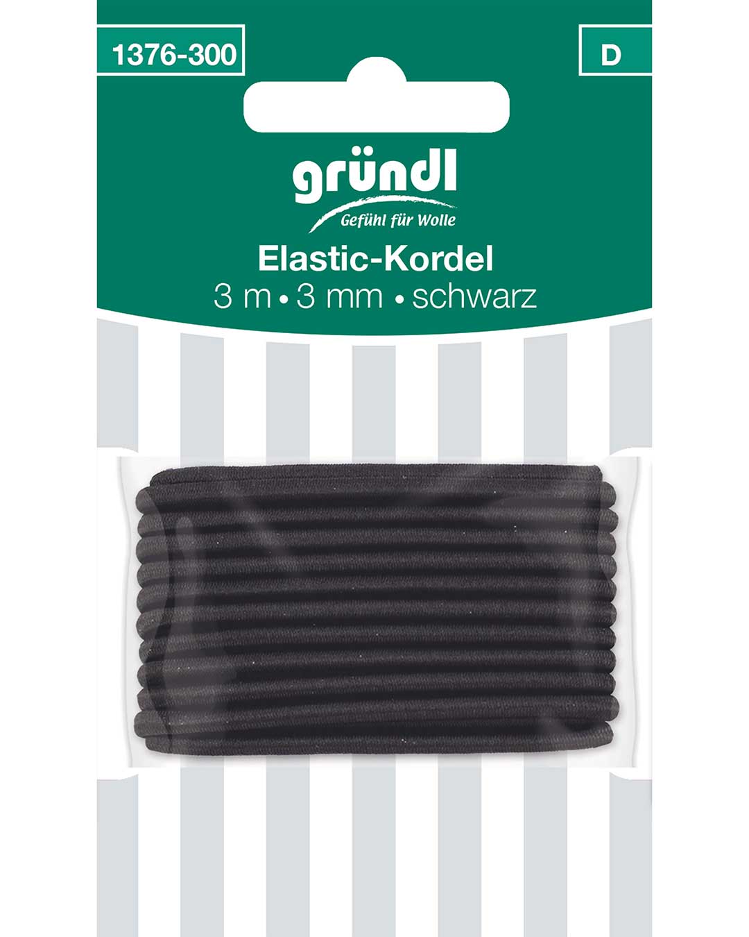 Elastic cord, 3 m x 3 mm