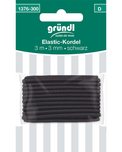 Elastic cord, 3 m x 3 mm