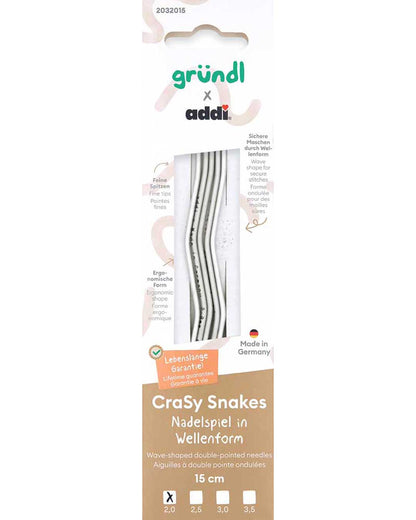 CraSy Snakes Nadelspiel in Wellenform