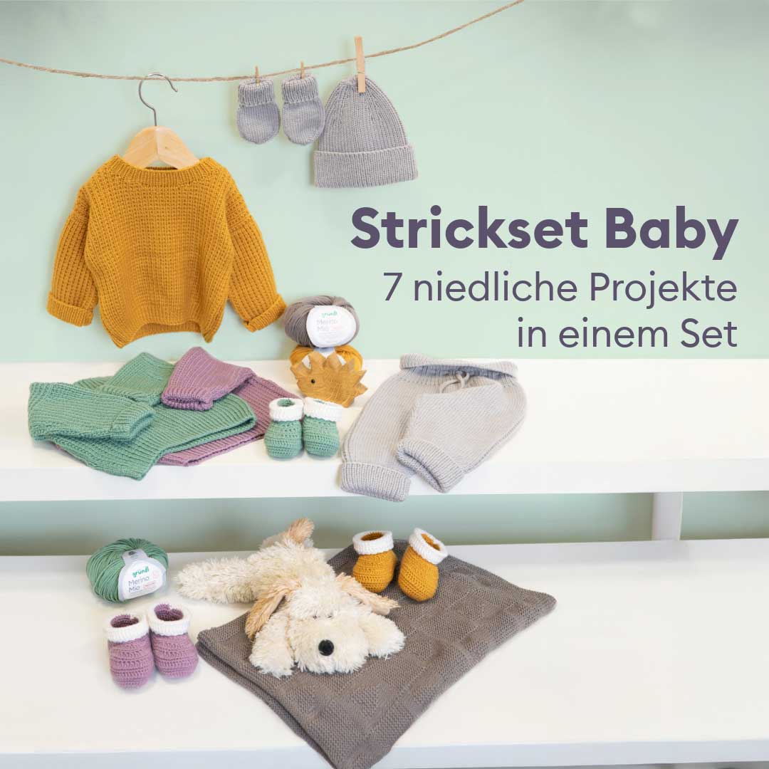 Strickset Baby