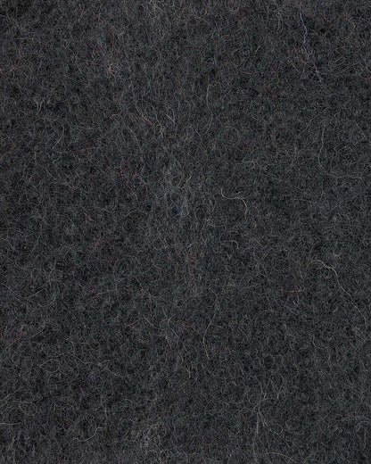 solid-color felted wool