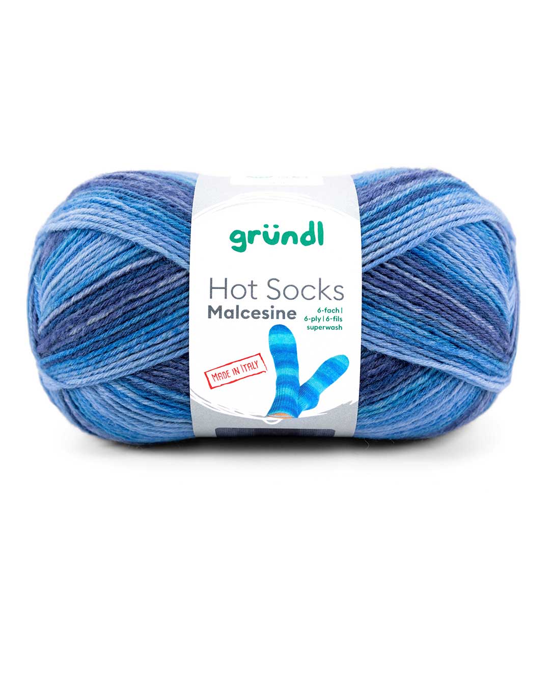 Hot Socks Malcesine, 6-fach