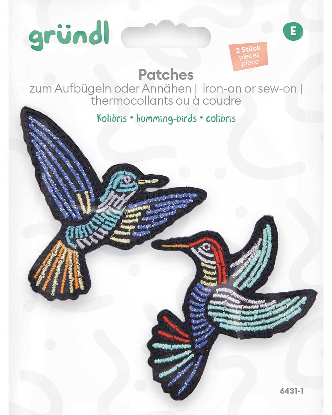 Patches zum Aufbügeln - Monstera