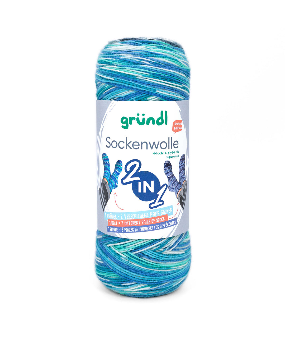 2-in-1 sock yarn