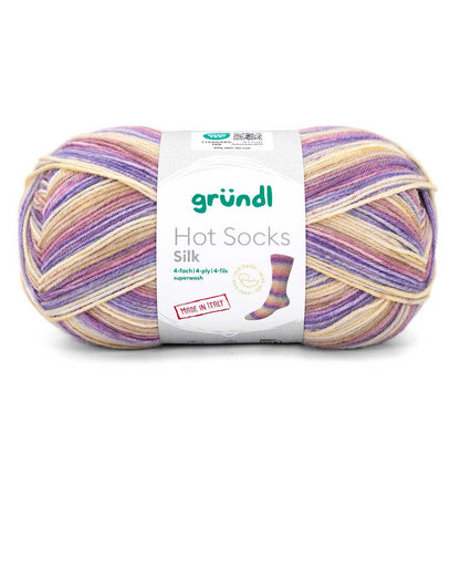 Hot Socks Silk, 4-ply
