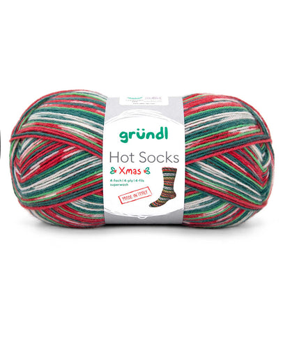 Strickset Weihnachtssocken