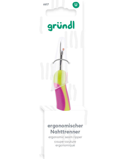 Ergonomic seam ripper