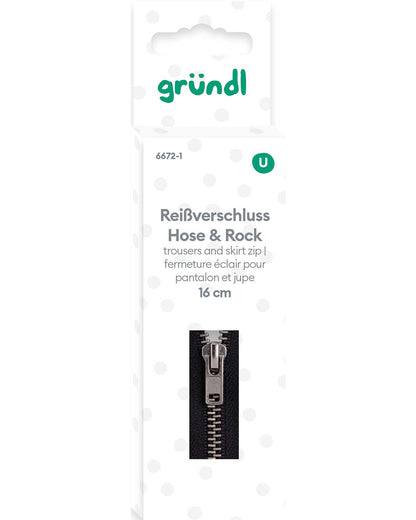 Reißverschluss Hose und Rock, 16cm