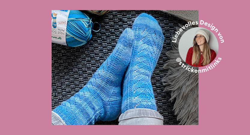 Knitting with your left hand! How Sandra from @sandras.lieblingszeug teaches left-handed people to knit.